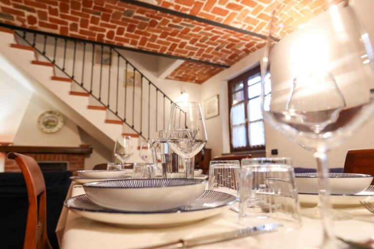 The dining room